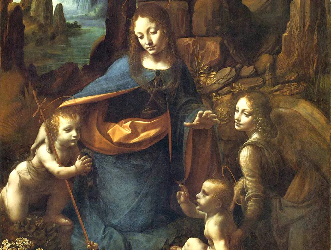 Madonna w grocie - Leonardo da Vinci