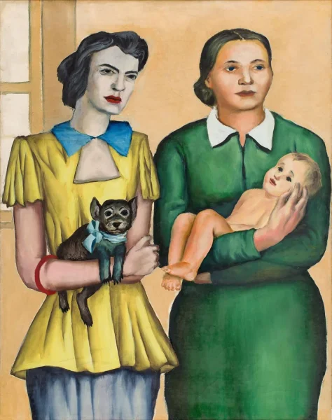 Andrzej Wróblewski - Dwie mężatki (1949)