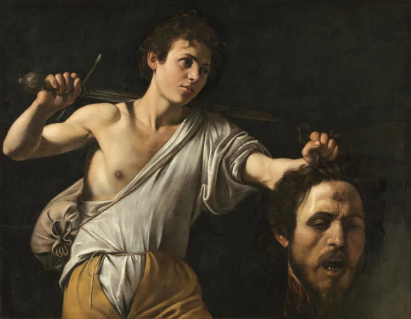 Caravaggio - David with the Head of Goliath (1606-07)