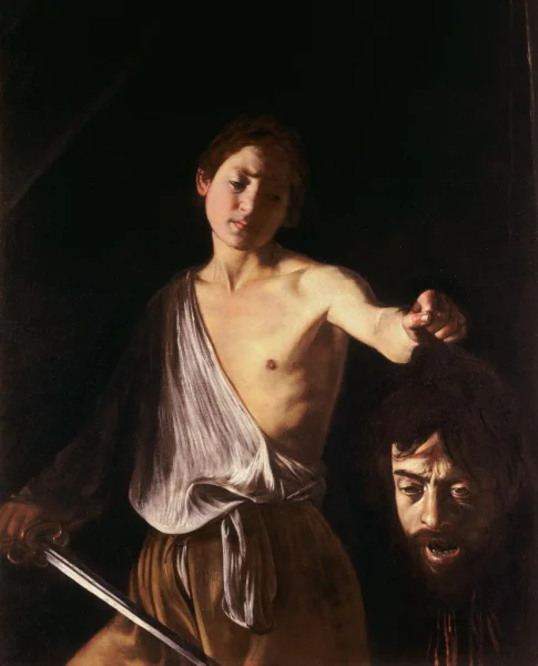 Caravaggio - David with the Head of Goliath (1610)