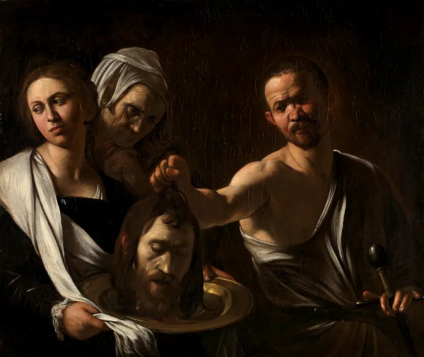 Caravaggio - Salome with the Baptist's Head-(1609-1610)