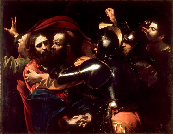 Caravaggio - The Betrayal of Christ (1603)