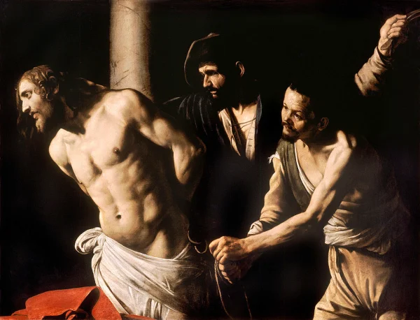 Caravaggio - The Flagellation [2] (1607)
