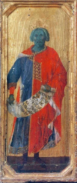 Duccio di Buoninsegna - King Solomon (1308-11)