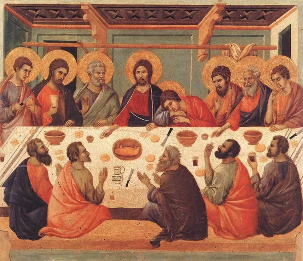Duccio di Buoninsegna - The Last Supper (1308-1311)