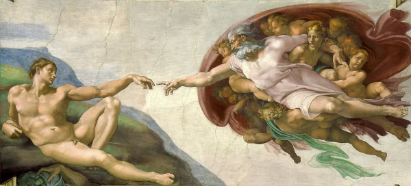 Michelangelo - Creation of Adam (1508-1512)