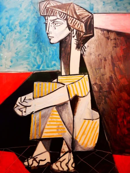 Pablo Picasso - Jacqueline with Crossed Hands (1954)