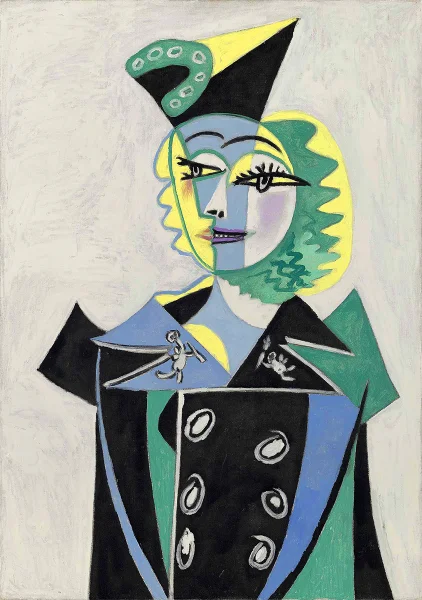 Pablo Picasso - Portrait of Nusch Éluard (1937)