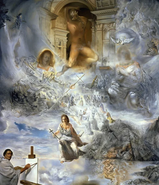 Salvador Dali - The Ecumenical Council -Trivium art history (1960)