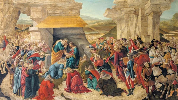 Sandro Botticelli - Adoration of the Magi (1500)