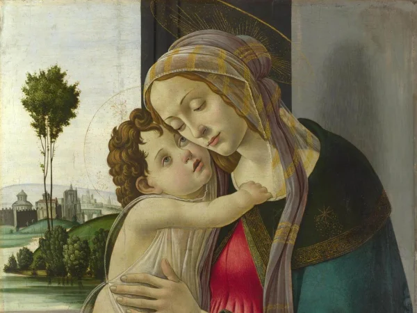 Sandro Botticelli - The Virgin and Child (1867)