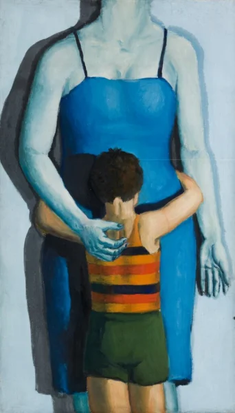 Andrzej Wróblewski - Syn i zabita matka (1949) - Muzeum-Narodowe-w-Krakowie