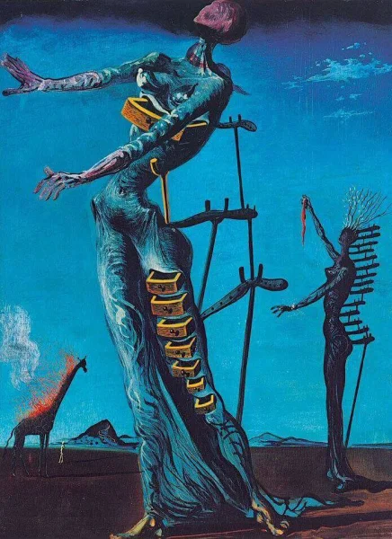 Salvador Dali - The Burning Giraffe (1937)